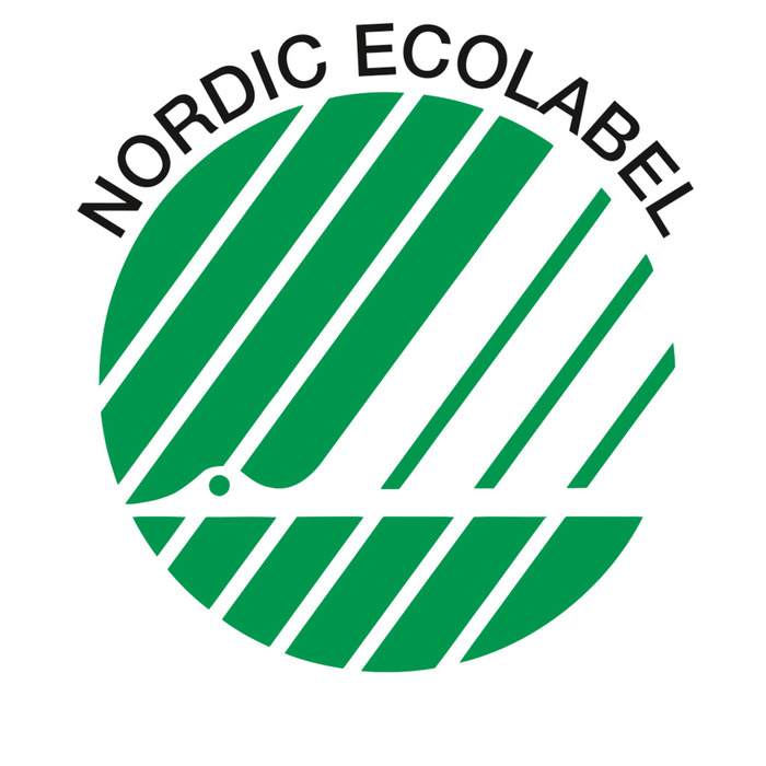 Svanemaerket Ecolabel hvid kant